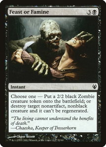 Feast or Famine - Duel Decks: Izzet vs. Golgari (DDJ) #72 - Common Magic: The Gathering Trading Card