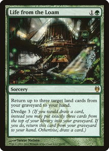 Life from the Loam - Duel Decks: Izzet vs. Golgari (DDJ) #69 - Rare Magic: The Gathering Trading Card