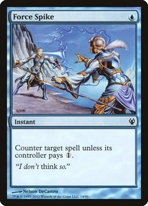 Force Spike - Duel Decks: Izzet vs. Golgari (DDJ) #14 - Common Magic: The Gathering Trading Card
