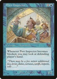 Port Inspector - Mercadian Masques (MMQ) #90 - Common Magic: The Gathering Trading Card