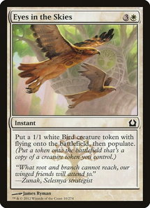 Eyes in the Skies - Return to Ravnica (RTR) #10 - Common Magic: The Gathering Trading Card