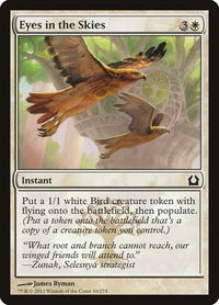 Eyes in the Skies - Return to Ravnica (RTR) #10 - Common Magic: The Gathering Trading Card