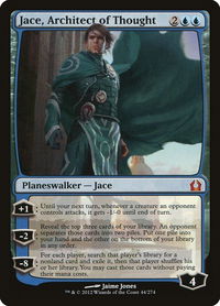 Jace, Architect of Thought - Return to Ravnica (RTR) #44 - Mythic Magic: The Gathering Trading Card