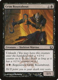 Grim Roustabout - Return to Ravnica (RTR) #68 - Common Magic: The Gathering Trading Card