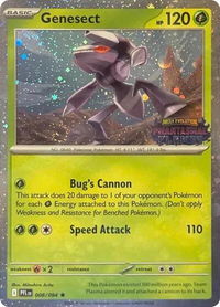 Genesect (Cosmos Holo) (Best Buy Exclusive) - Miscellaneous Cards & Products (MCAP) #008/094 - Rare Pokémon Trading Card