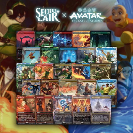 Secret Lair x Avatar: The Last Airbender Superdrop: Avatar State Non-Foil Bundle trading card from Secret Lair Drop Series Secret Lair x Avatar: The Last Airbender Superdrop: Avatar State Non-Foil Bundle - Secret Lair Drop Series Magic: The Gathering trading card