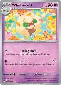 Whimsicott (Cosmos Holo) - ME: Mega Evolution Promo (MEP) #019 - Promo Pokémon Trading Card