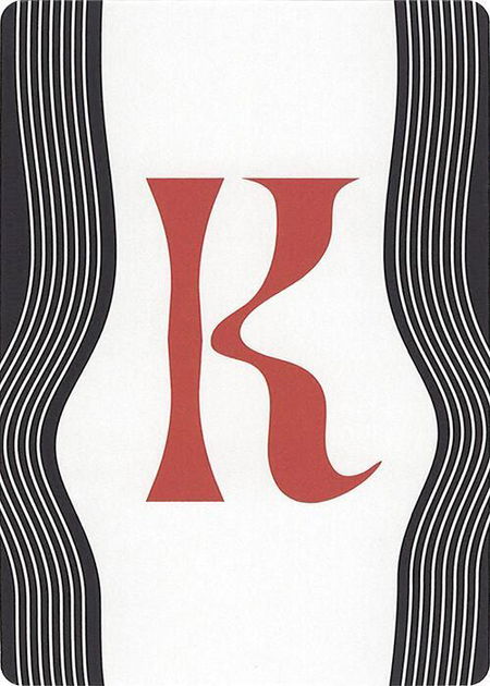 Letter Card - K - Secret Lair Countdown Kit Magic: The Gathering trading card