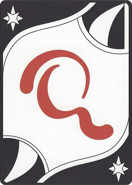 Letter Card - Q - Secret Lair Countdown Kit Magic: The Gathering trading card