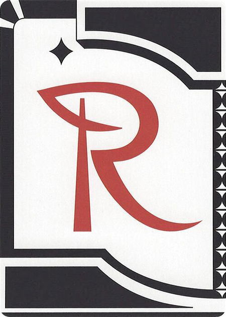 Letter Card - R - Secret Lair Countdown Kit Magic: The Gathering trading card