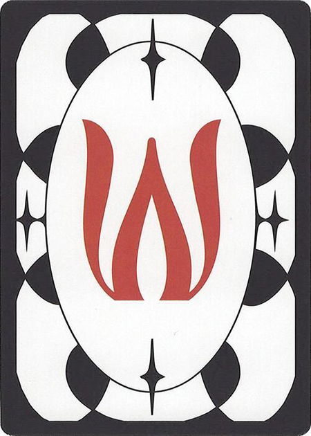 Letter Card - W - Secret Lair Countdown Kit Magic: The Gathering trading card