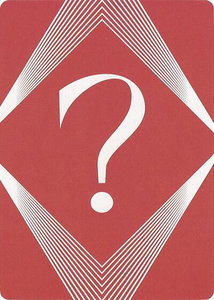 Question Mark Insert Card - Secret Lair Countdown Kit (SLC) #null - Special Magic: The Gathering Trading Card