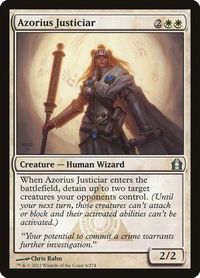 Azorius Justiciar - Return to Ravnica (RTR) #6 - Uncommon Magic: The Gathering Trading Card
