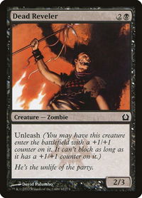 Dead Reveler - Return to Ravnica (RTR) #62 - Common Magic: The Gathering Trading Card