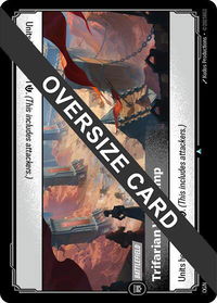 Trifarian War Camp (Oversized) - Origins: Proving Grounds (OGS:PG) #294/298 - Uncommon Riftbound Trading Card