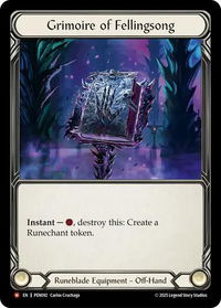 Grimoire of Fellingsong - Compendium of Rathe (PEN) #PEN092 - Majestic Flesh and Blood Trading Card
