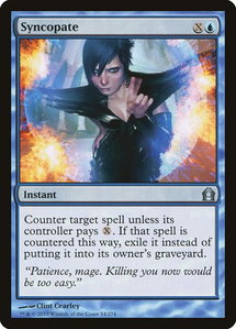 Syncopate - Return to Ravnica (RTR) #54 - Uncommon Magic: The Gathering Trading Card