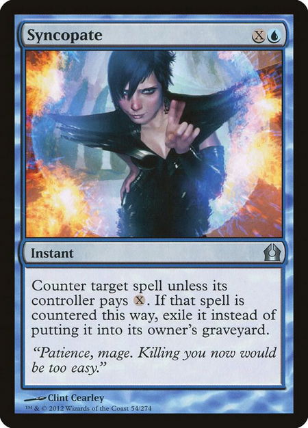 Syncopate - Return to Ravnica Magic: The Gathering trading card