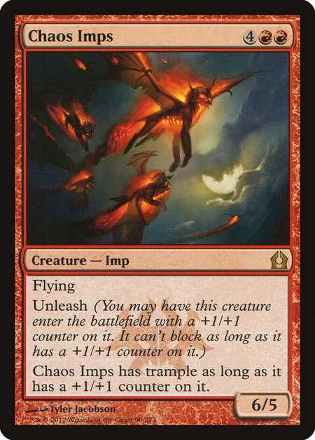 Chaos Imps - Return to Ravnica Magic: The Gathering trading card
