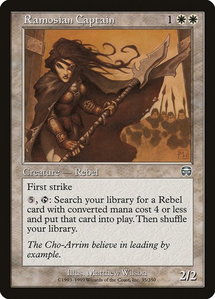 Ramosian Captain - Mercadian Masques (MMQ) #35 - Uncommon Magic: The Gathering Trading Card