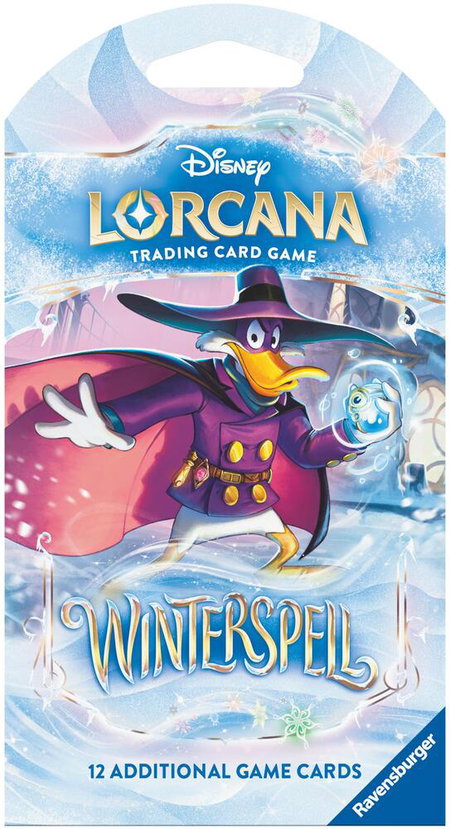 Disney Lorcana: Winterspell Sleeved Booster Pack - Winterspell Disney Lorcana trading card