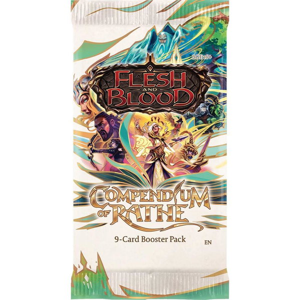 Compendium of Rathe Booster Pack - Compendium of Rathe Flesh and Blood trading card