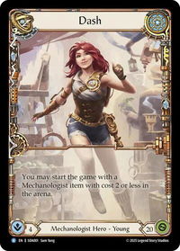 Dash - Silver Age Chapter 1  #SDA001 - Rare Flesh and Blood Trading Card