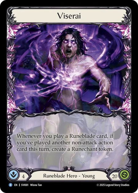 Viserai - Silver Age Chapter 1 Flesh and Blood trading card