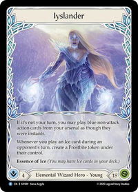 Iyslander - HER052 - Silver Age Chapter 1  #SIY001 - Rare Flesh and Blood Trading Card