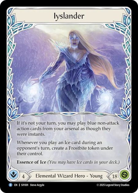 Iyslander - HER052 - Silver Age Chapter 1 Flesh and Blood trading card