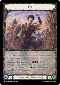 Fai - Silver Age Chapter 1  #SFA001 - Rare Flesh and Blood Trading Card