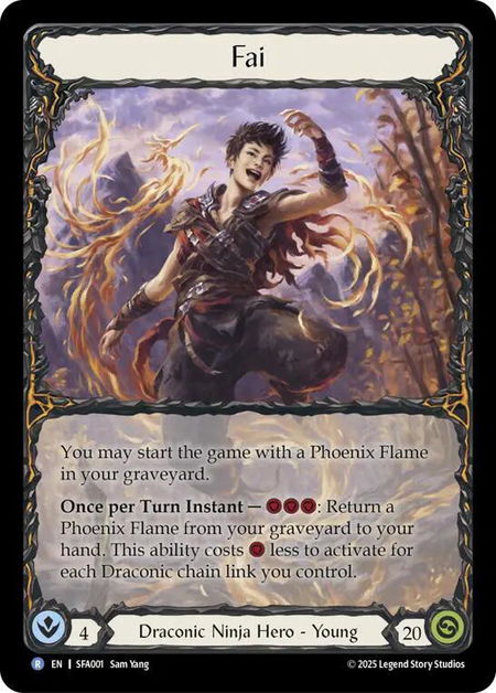 Fai - Silver Age Chapter 1 Flesh and Blood trading card