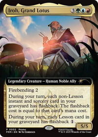 Iroh, Grand Lotus (Extended Art) - Unique and Miscellaneous Promos (UMP) #2 - Promo Magic: The Gathering Trading Card