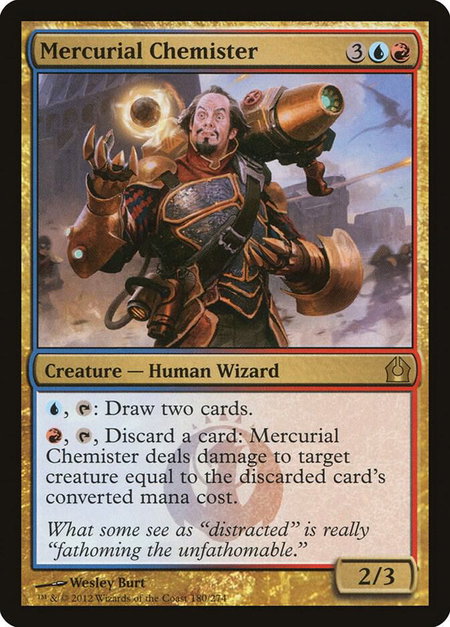 Mercurial Chemister - Return to Ravnica Magic: The Gathering trading card