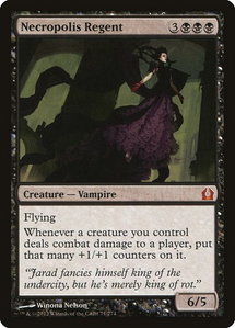Necropolis Regent - Return to Ravnica (RTR) #71 - Mythic Rare Magic: The Gathering Trading Card