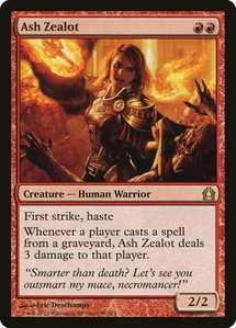 Ash Zealot - Return to Ravnica (RTR) #86 - Rare Magic: The Gathering Trading Card
