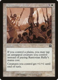 Ramosian Rally - Mercadian Masques (MMQ) #38 - Common Magic: The Gathering Trading Card