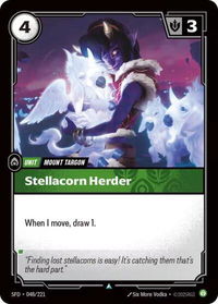 Stellacorn Herder - Spiritforged (SFD) #048/221 - Uncommon Riftbound Trading Card
