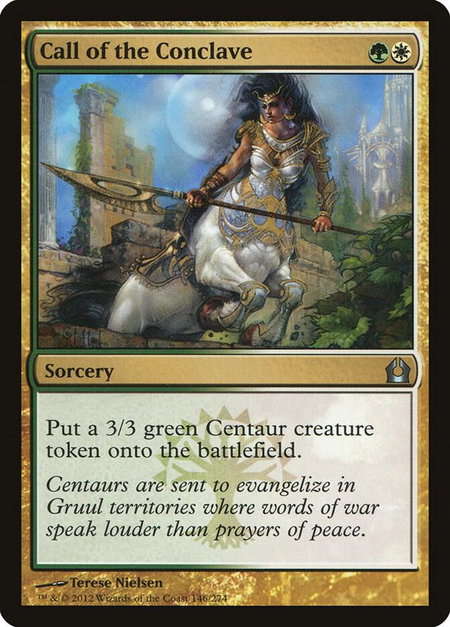 Call of the Conclave - Return to Ravnica Magic: The Gathering trading card