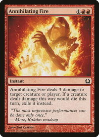 Annihilating Fire - Return to Ravnica (RTR) #85 - Common Magic: The Gathering Trading Card