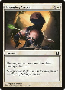 Avenging Arrow - Return to Ravnica (RTR) #4 - Common Magic: The Gathering Trading Card