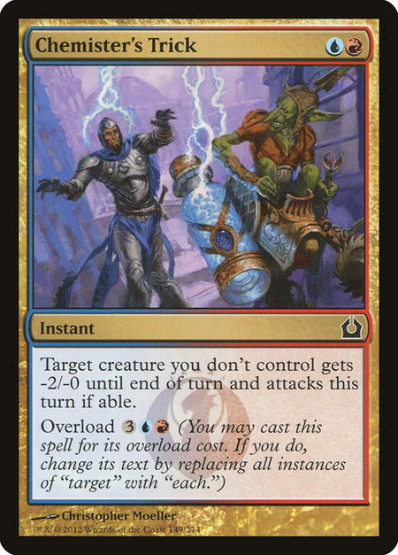Chemister's Trick - Return to Ravnica Magic: The Gathering trading card