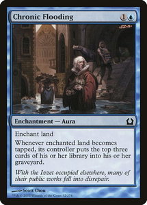 Chronic Flooding - Return to Ravnica (RTR) #32 - Common Magic: The Gathering Trading Card