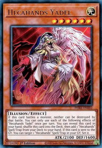 Hecahands Yadel - Phantom Revenge (PHRE) #PHRE-EN002 - Ultra Rare YuGiOh Trading Card