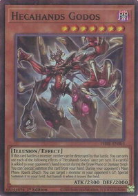 Hecahands Godos (Super Rare) - Phantom Revenge (PHRE) #PHRE-EN003 - Super Rare YuGiOh Trading Card