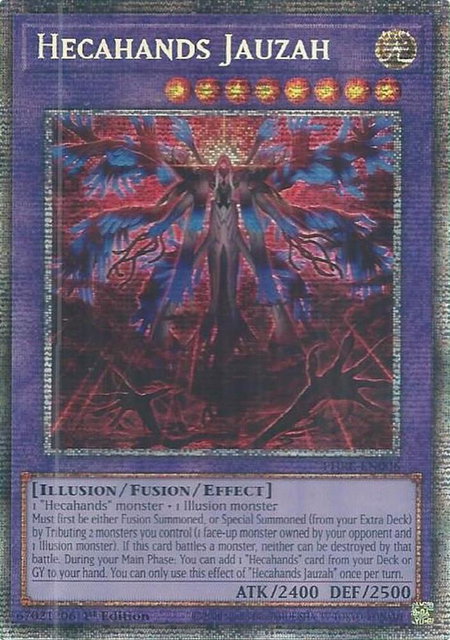 Hecahands Jauzah (Starlight Rare) - Phantom Revenge YuGiOh trading card