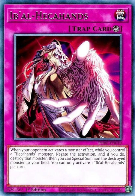 Ib'al-Hecahands - Phantom Revenge YuGiOh trading card