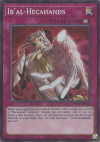 Ib'al-Hecahands (Super Rare) - Phantom Revenge (PHRE) #PHRE-EN010 - Super Rare YuGiOh Trading Card