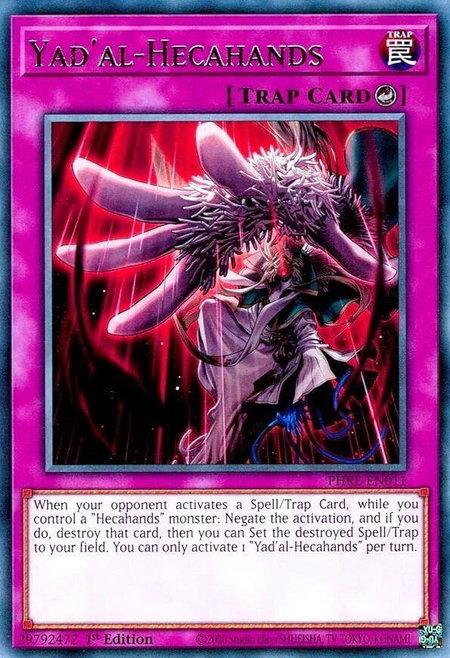 Yad'al-Hecahands - Phantom Revenge YuGiOh trading card