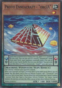 Proto Enneacraft - "orgIA" (Super Rare) - Phantom Revenge (PHRE) #PHRE-EN016 - Super Rare YuGiOh Trading Card